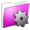 Folder Smart Stripped icon